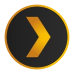 Logo of Plex Media Server android Application 